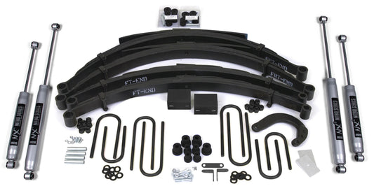 BDS 1977-1987 CHEVY,GMC 3/4 TON TRUCK,SUV,4" LIFT KIT,LEAF SPRING,NITRO SHOCKS