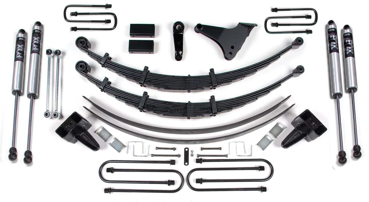 BDS 1999-2004 F-250,F-350 SUPER,4WD,6" LIFT KIT,NO OVERLOAD,RADIUS,FOX SHOCKS