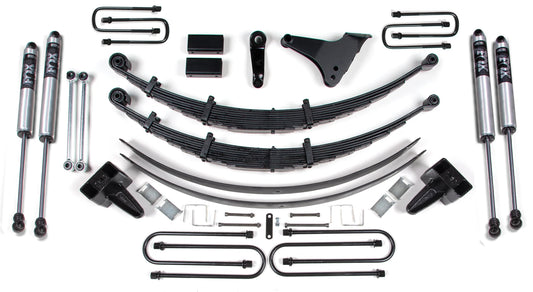BDS 1999-2004 F-250,F-350 SUPER,4WD,6" LIFT KIT,NO OVERLOAD,RADIUS,FOX SHOCKS