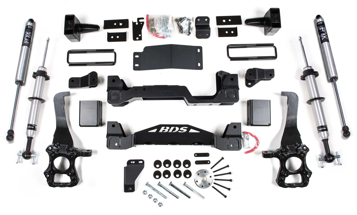 BDS 1999-2004 F-250,F-350 SUPER,4WD,6" LIFT KIT,4" BLOCK,FOX 2.0 STRUTS