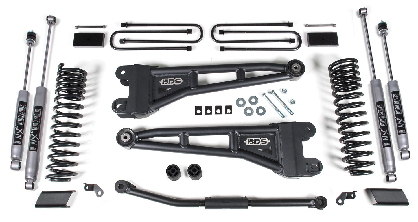 BDS 2023-2026 FORD F-450 2.5" LIFT KIT WITH NITRO NX2 SHOCKS
