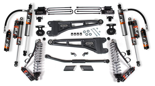 BDS 2023-2026 FORD F-450 2.5" LIFT KIT WITH RADIUS ARMS & FOX 2.5 ELITE SHOCKS
