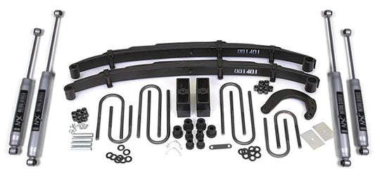 BDS 1988-1991 CHEVY,GMC 1/2 TON SUV,4" LIFT KIT,BLOCK KIT,NITRO SHOCKS