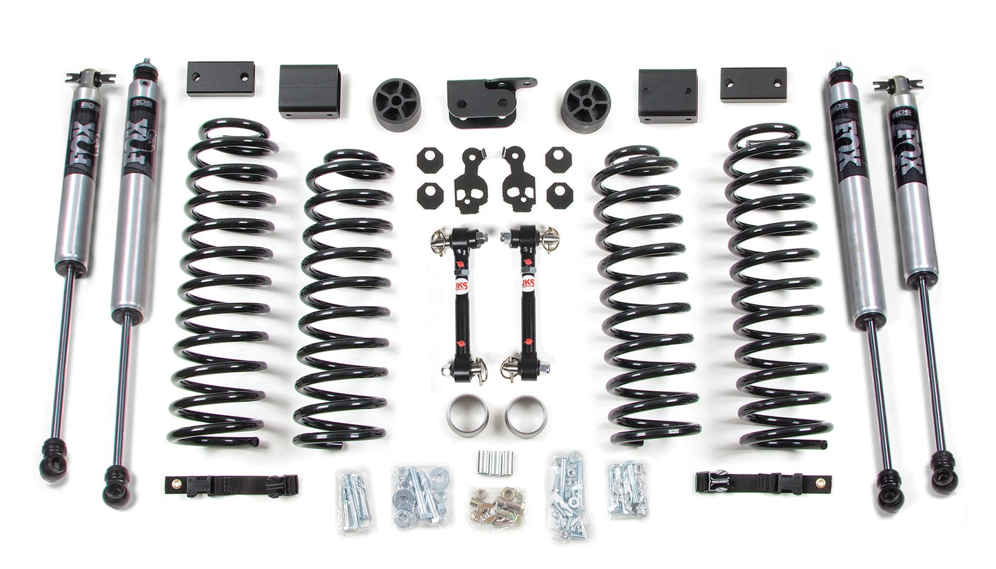 BDS 2012-2018 JEEP WRANGLER JK 4 DOOR 3" LIFT KIT,FOX 2.0 SHOCKS