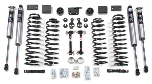BDS 2012-2018 JEEP WRANGLER JK,4-DOOR,3" LIFT KIT,FIXED LINKS,FOX 2.0 SHOCKS