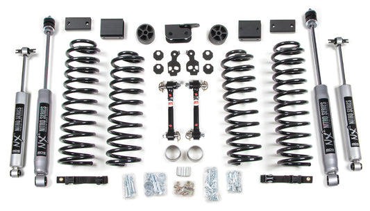 BDS 2012-2018 JEEP WRANGLER JK,4-DOOR,3" LIFT KIT,FIXED LINKS,NITRO SHOCKS