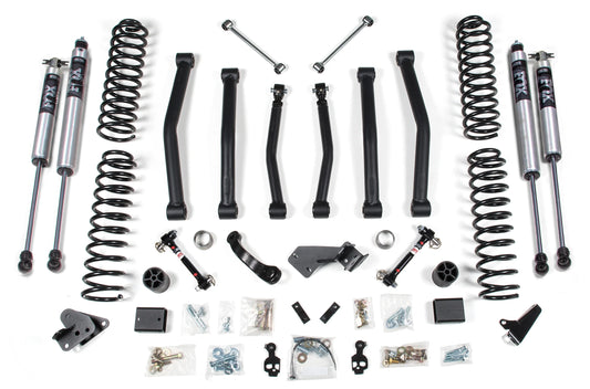 BDS 2012-2018 JEEP WRANGLER JK,4-DOOR,4.5" LIFT KIT,FIXED LINKS,FOX 2.0 SHOCKS