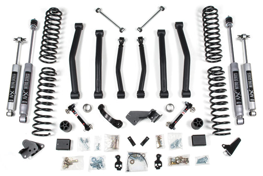 BDS 2012-2018 JEEP WRANGLER JK,4-DOOR,4.5" LIFT KIT,FIXED LINKS,NITRO SHOCKS