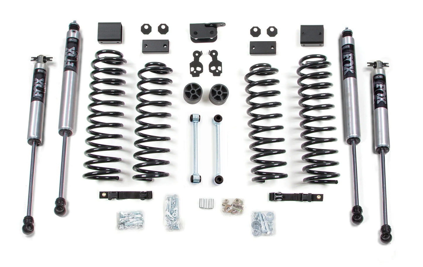 BDS 2007-2011 JEEP WRANGLER JK 4 DOOR 3" LIFT KIT,FOX 2.0 SHOCKS