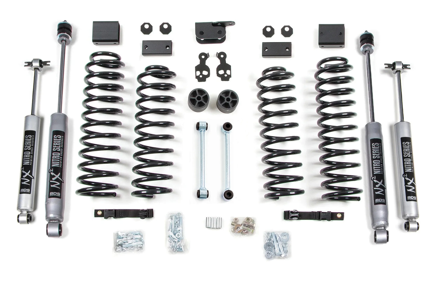 BDS 2007-2011 JEEP WRANGLER JK 4 DOOR 3" LIFT KIT,NITRO SHOCKS