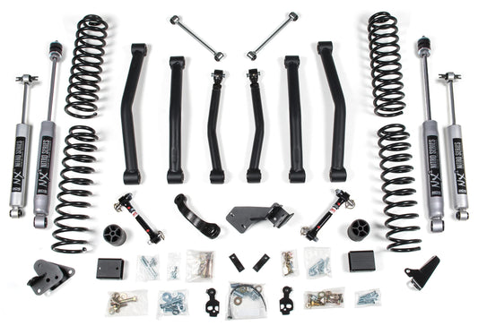 BDS 2007-2011 JEEP WRANGLER JK,4-DOOR,4.5" LIFT KIT,FIXED LINKS,NITRO SHOCKS