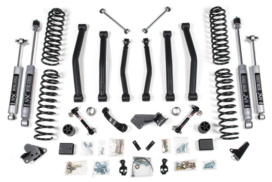 BDS 2012-2018 JEEP WRANGLER JK,2-DOOR,4" LIFT KIT,FIXED LINKS,NITRO SHOCKS