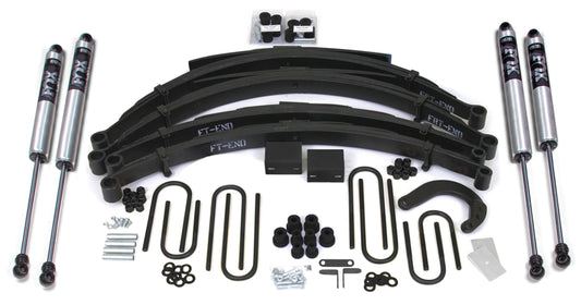 BDS 1988-1991 CHEVY,GMC 1/2 TON TRUCK,SUV,4" LIFT KIT,LEAF SPRING,FOX 2.0 SHOCKS