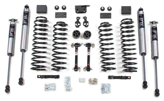 BDS 2007-2011 JEEP WRANGLER JK,2-DOOR,3" LIFT KIT,FIXED LINKS,FOX 2.0 SHOCKS