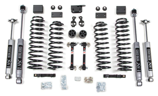 BDS 2007-2011 JEEP WRANGLER JK,2-DOOR,3" LIFT KIT,FIXED LINKS,NITRO SHOCKS