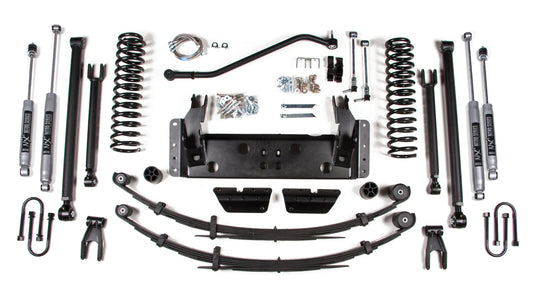 BDS 1984-2001 JEEP CHEROKEE XJ LONG ARM 4.5" LIFT KIT,NITRO SHOCKS,DANA 35 REAR
