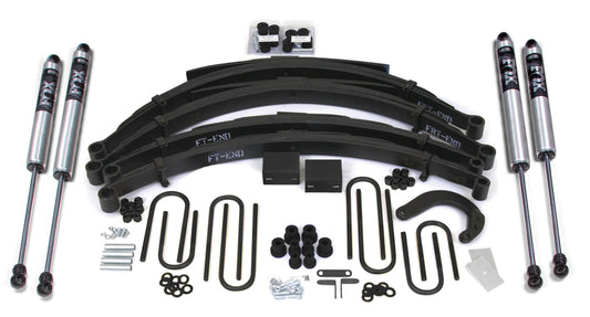 BDS 1988-1991 CHEVY,GMC 3/4 TON TRUCK,SUV,4" LIFT KIT,LEAF SPRING,FOX 2.0 SHOCKS