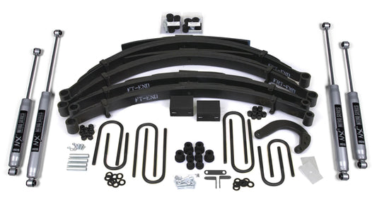 BDS 1988-1991 CHEVY,GMC 3/4 TON TRUCK,SUV,4" LIFT KIT,LEAF SPRING,NITRO SHOCKS