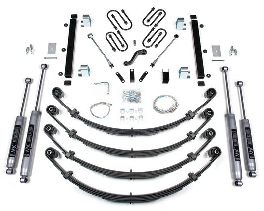 BDS 1987-1995 JEEP WRANGLER YJ,5" LIFT KIT,LEAF SPRING,NITRO SHOCKS