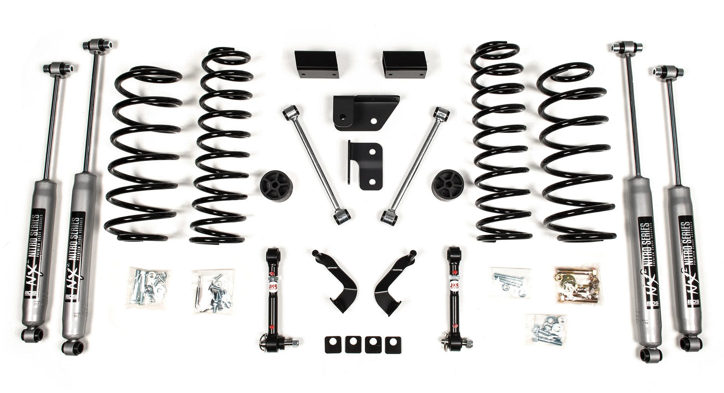 BDS 2018-2025 JEEP WRANGLER JL 4 DOOR 2" LIFT KIT,NITRO SHOCKS