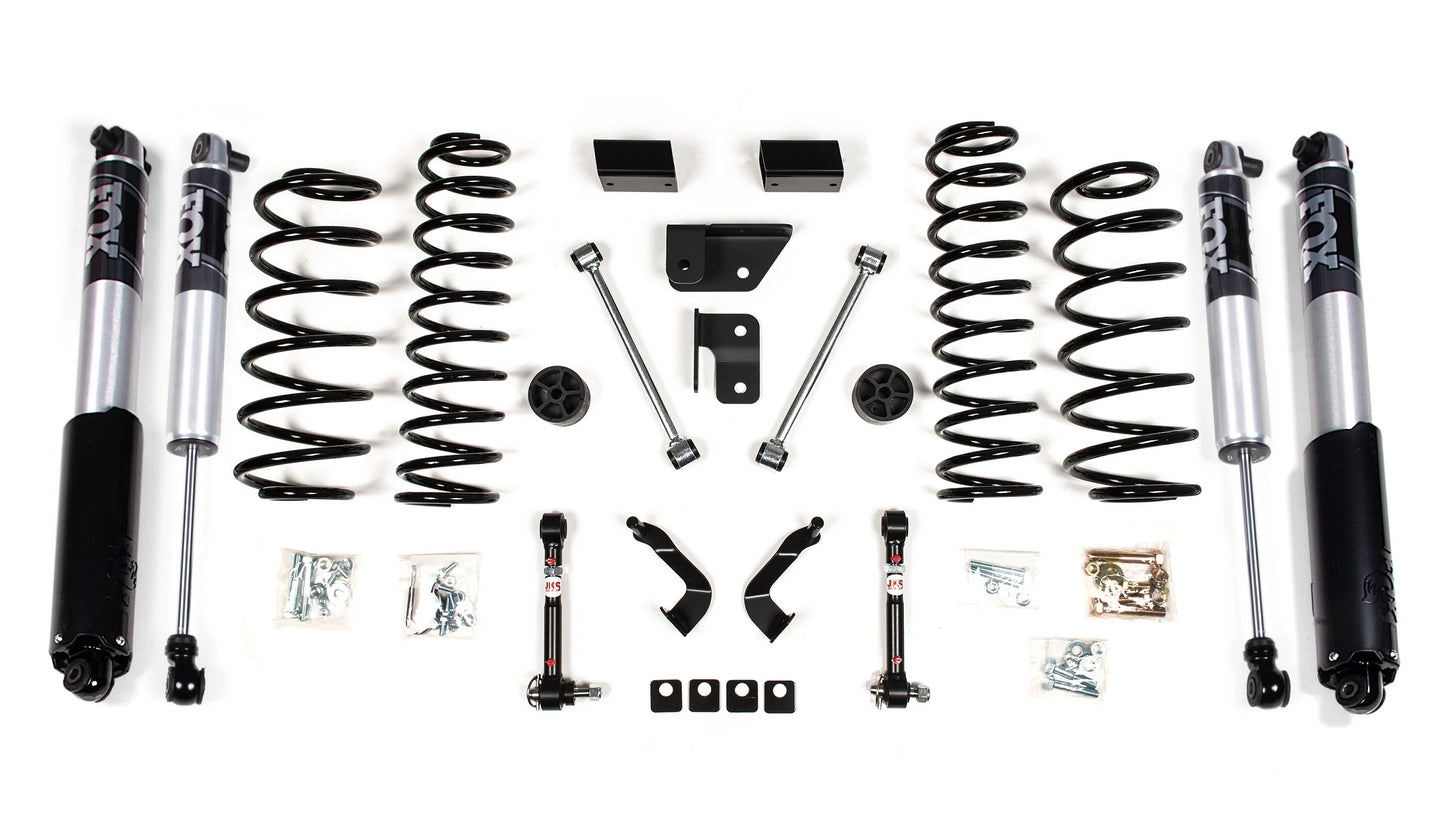 BDS 2018-2025 JEEP WRANGLER JL 4 DOOR 2" LIFT KIT,FOX 2.5 PERFORMANCE SHOCKS