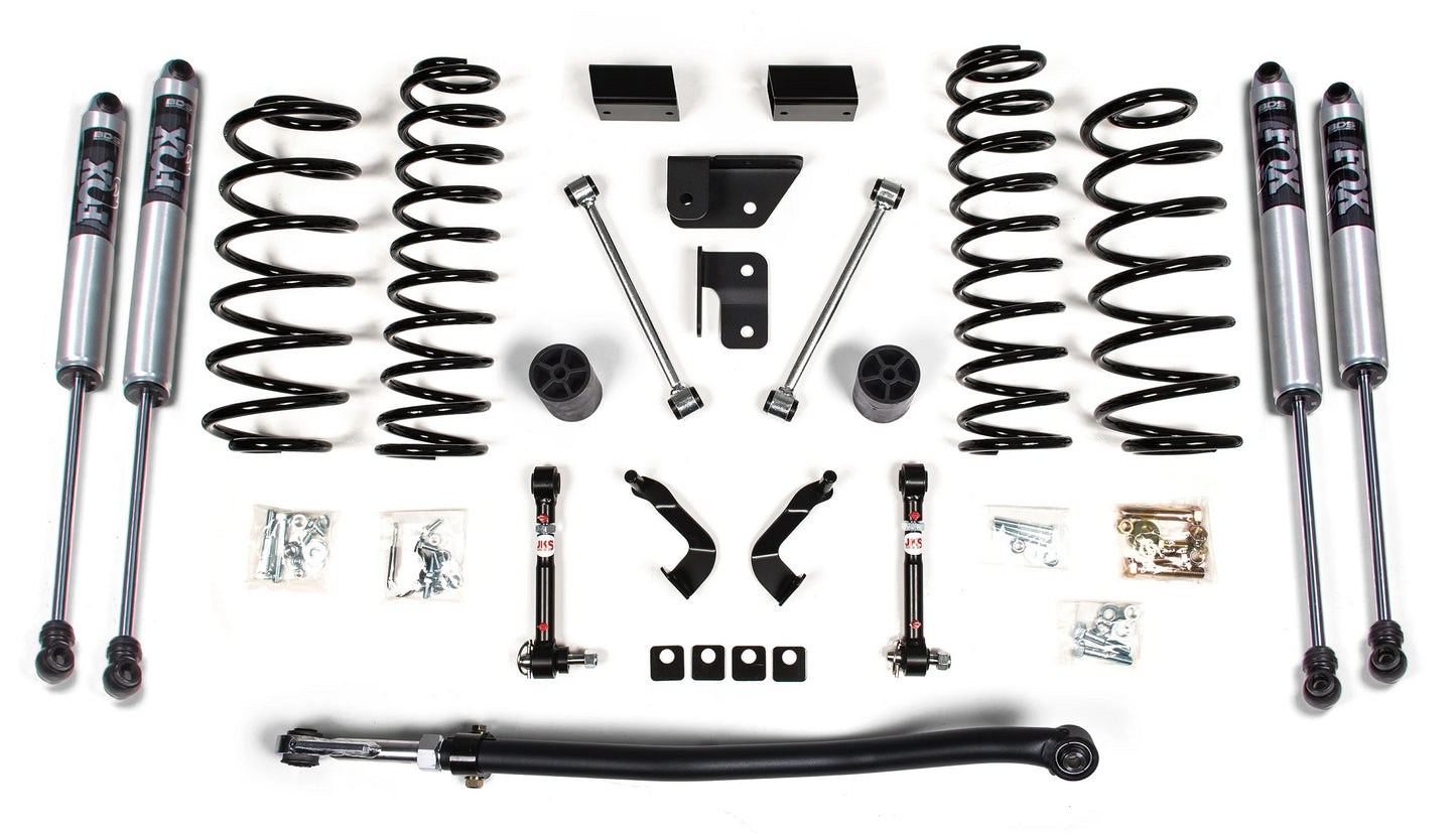 BDS 2018-2025 JEEP WRANGLER JL 4 DOOR 3" LIFT KIT,FOX 2.0 SHOCKS
