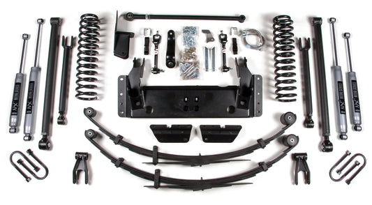 BDS 1984-2001 JEEP CHEROKEE XJ LONG ARM 6.5" LIFT KIT,NITRO SHOCKS,DANA 35 REAR