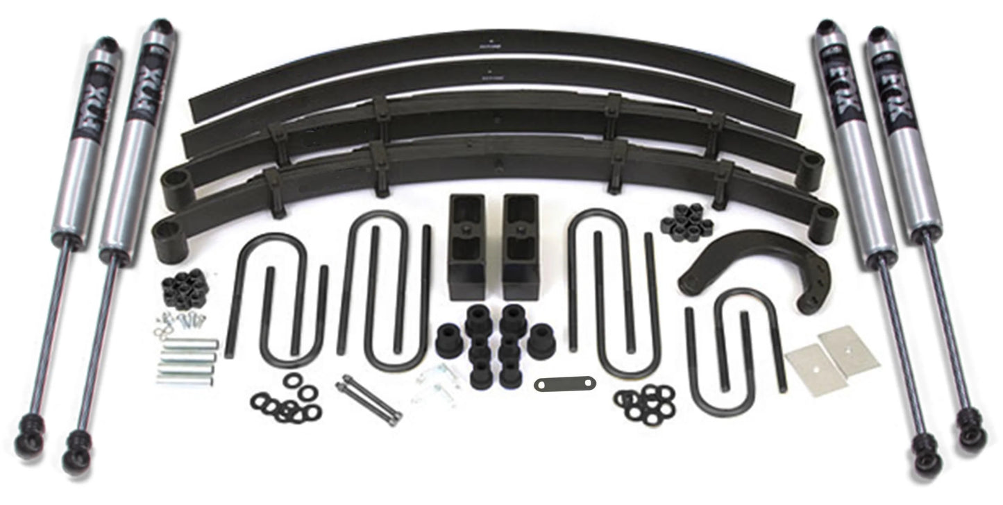 BDS 1988-1991 CHEVY,GMC 3/4 TON TRUCK,SUV,6" LIFT KIT,ADD-A-LEAF,FOX 2.0 SHOCKS