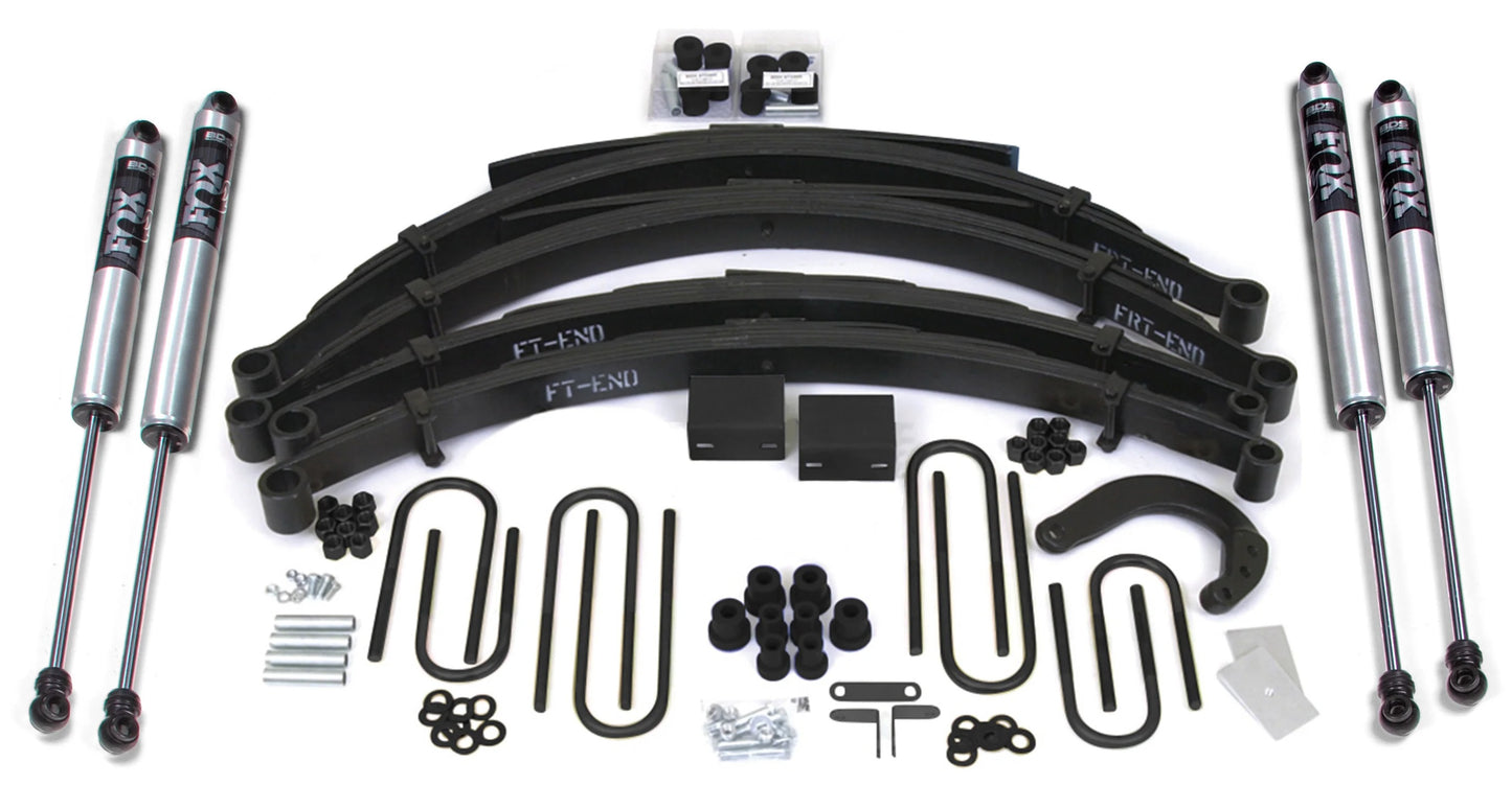 BDS 1988-1991 CHEVY,GMC 3/4 TON TRUCK,SUV,6" LIFT KIT,LEAF SPRING,FOX 2.0 SHOCKS