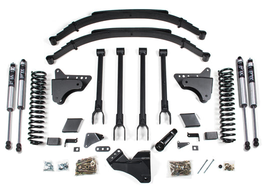 BDS 2011-2016 FORD F-250,F-350 SUPER DUTY 4WD,GAS,8" LIFT KIT,FOX 2.0 SHOCKS