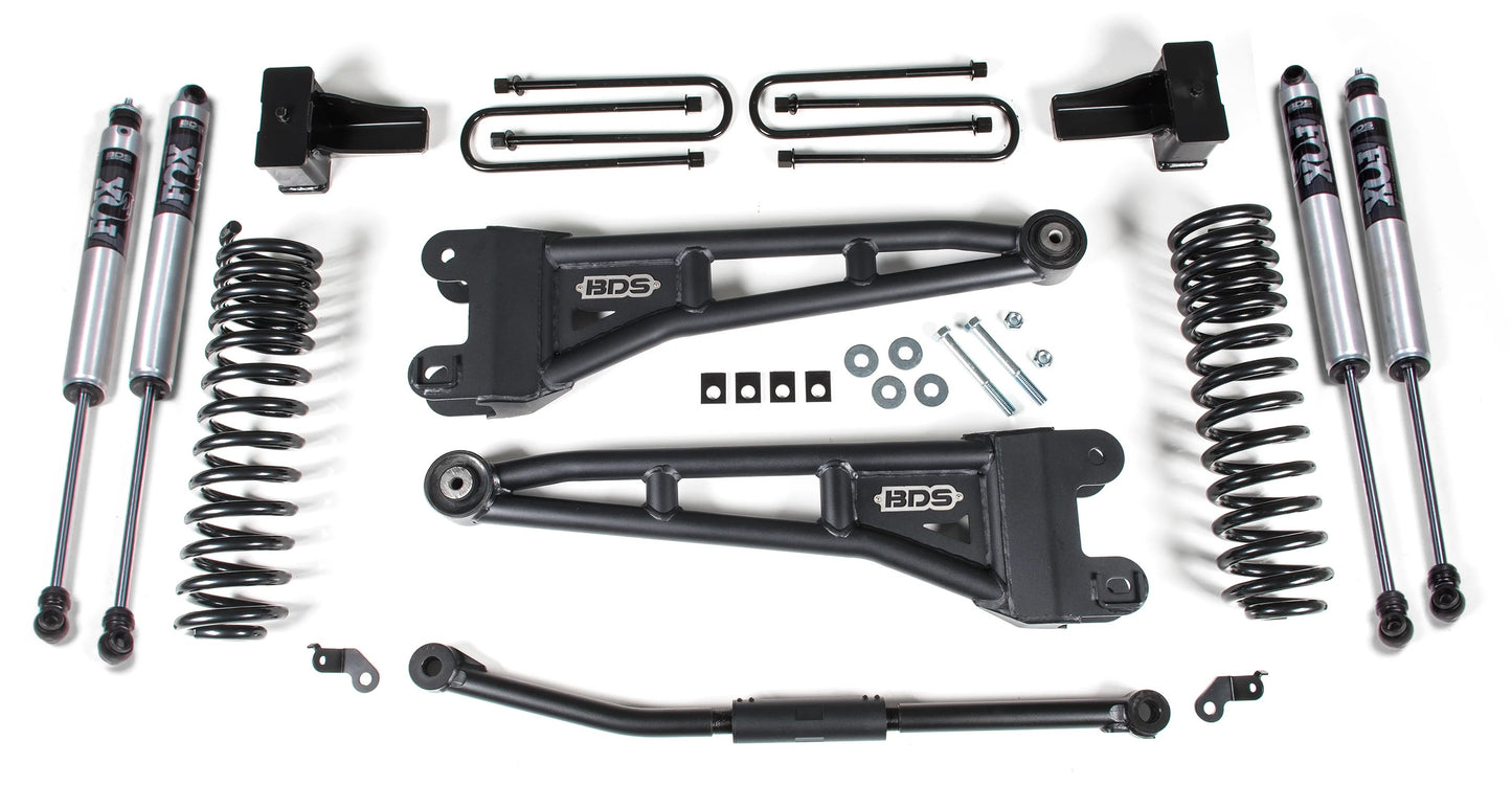 BDS 2011-2016 FORD F250,F350 4WD,DIESEL,2.5" RADIUS LIFT,2" BLOCK,FOX 2.0 SHOCKS