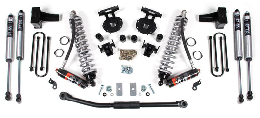 BDS 2011-2016 FORD F-250,F-350 4WD,DIESEL,2.5" LIFT,4" BLOCK,FOX 2.5 COILOVERS