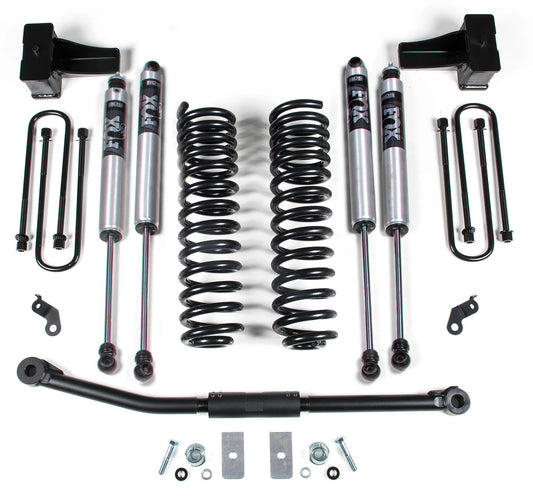 BDS 2011-2016 FORD F-250,F-350 4WD,DIESEL,2.5" LIFT,4" BLOCK,FOX 2.0 SHOCKS