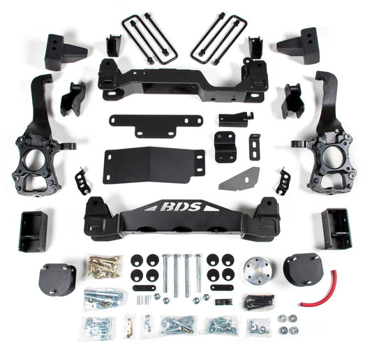 BDS 2010-2013 FORD F-150 RAPTOR,4WD,4" LIFT KIT,CROSSMEMBER,BLOCK KIT