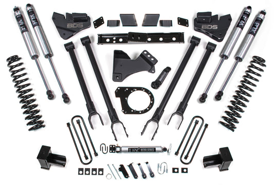 BDS 17-19 FORD F-250,F-350,4WD,DIESEL,6" LIFT,4-LINK,3-LEAF MAIN,FOX 2.0 SHOCKS