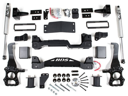 BDS 2015-2020 F150 4WD 6" LIFT KIT,FOX 2.0 SHOCKS