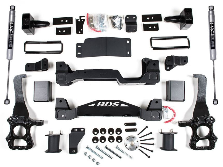 BDS 2015-2020 F150 4WD 6" LIFT KIT,NX2 SHOCKS