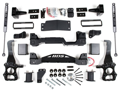 BDS 2015-2020 F150 4WD 6" LIFT KIT,NX2 SHOCKS
