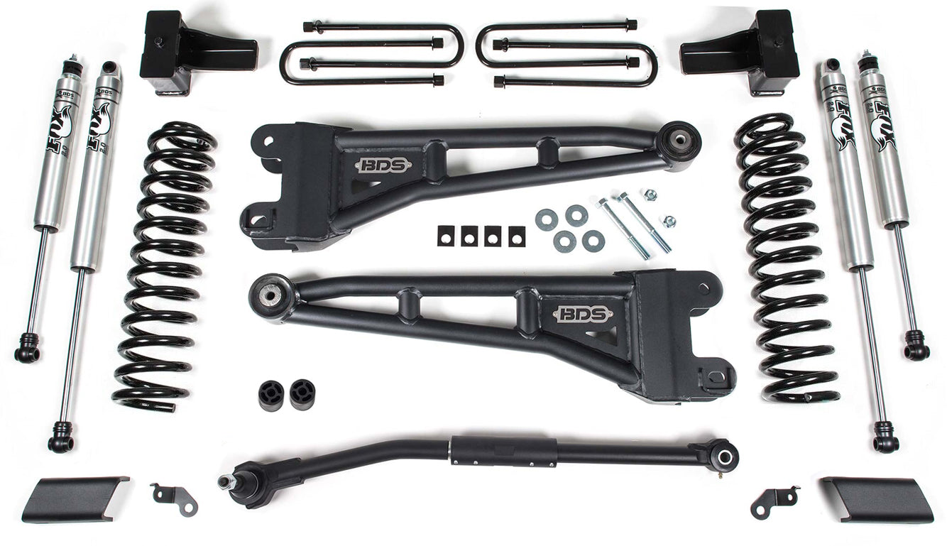 BDS 2017-2019 F250,F350 4WD DIESEL 2.5" RADIUS ARM LIFT,FOX 2.0 SHOCKS