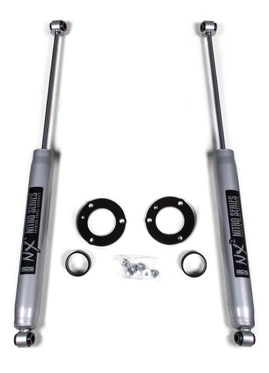 BDS 2019-2023 FORD RANGER,4WD,2" LEVELING KIT,NITRO SHOCKS