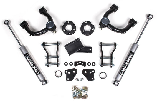 BDS 2019-2023 FORD RANGER,4WD,3.5" LIFT,ALUMINUM KNUCKLE,REAR NITRO SHOCKS