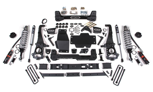 BDS 2019-2023 FORD RANGER,4WD,6" LIFT,ALUMINUM KNUCKLE,FOX 2.5 COILOVERS