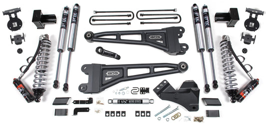 BDS 2020-2022 F250,F350 4WD 5" RADIUS ARM SUSP. LIFT,1" REAR,FOX COILOVER