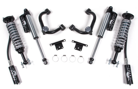 BDS 2014-2020 FORD F-150,4WD,2" LEVELING KIT,FOX 2.5 COILOVERS,REAR FOX 2.5 DSC