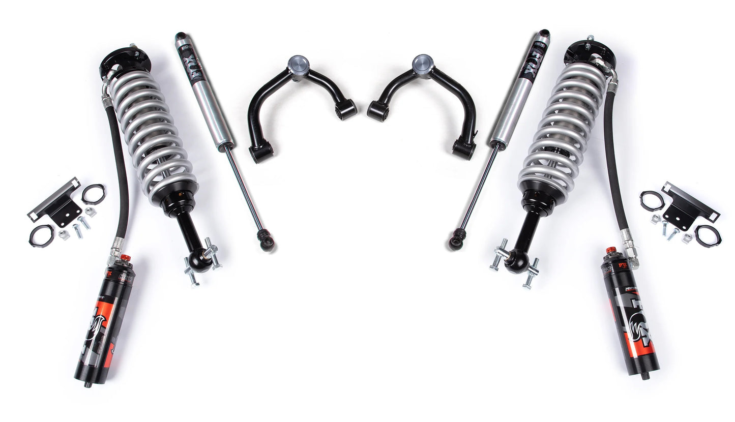 BDS 15-20 FORD F-150,4WD,2" LEVELING KIT,FOX 2.5 COILOVERS,REAR FOX 2.0 SHOCKS
