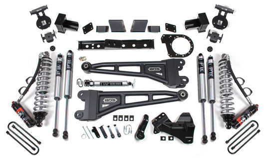 BDS 20-22 FORD F-250,F-350,4WD,DIESEL 7" RADIUS LIFT,BLOCK,FOX 2.5,REAR FOX 2.0