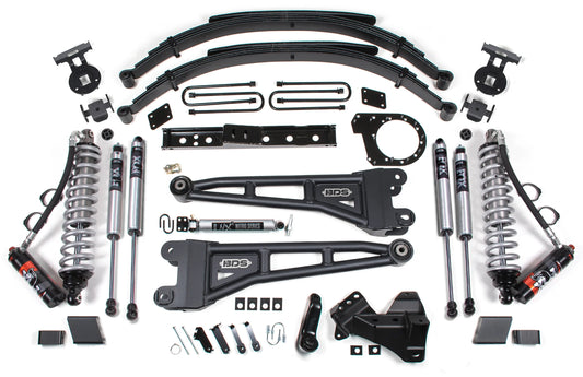 BDS 20-22 FORD F-250,F-350,4WD,DIESEL 7" RADIUS LIFT,LEAFS,FOX 2.5,REAR FOX 2.0