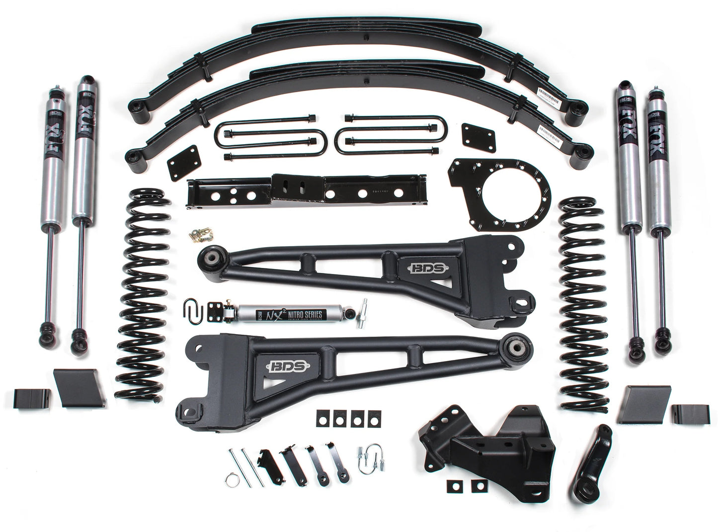 BDS 20-22 FORD F-250,F-350,4WD,DIESEL 7" RADIUS LIFT KIT,LEAFS,FOX 2.0 SHOCKS