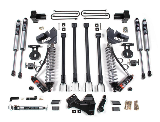 BDS 20-22 FORD F-250,F-350 4WD,DIESEL,5" LIFT,BLOCK,4-LINK,FOX 2.5 COIL,FOX 2.0