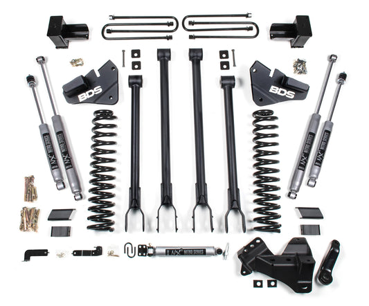 BDS 20-22 FORD F-250,F-350 SUPER 4WD,GAS,5" LIFT,4" BLOCK,4-LINK,NITRO SHOCKS